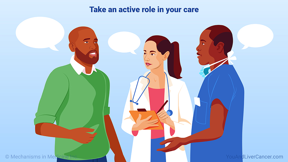 Take an active role in your care